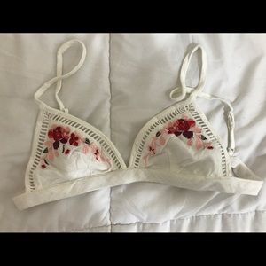 Floral bralette